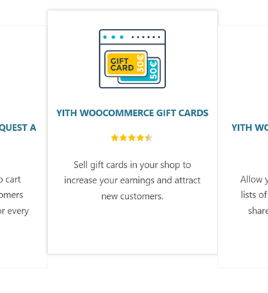 Yith WooCommerce Gift Cards Plugin, Yith rabatkode