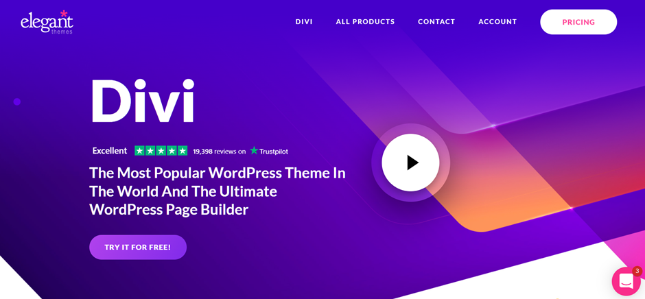 elegantthemes, divi WordPress theme