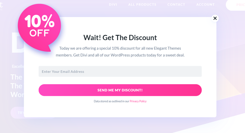 elegant themes discount, divi theme discount, coupon code