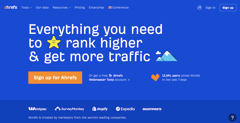 Ahrefs SEO-værktøjer