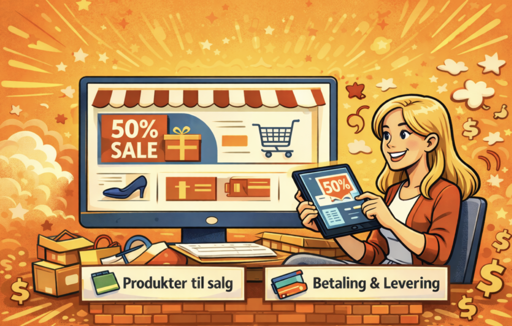 Webshoppen: Når hjemmesiden bliver en salgsplatform