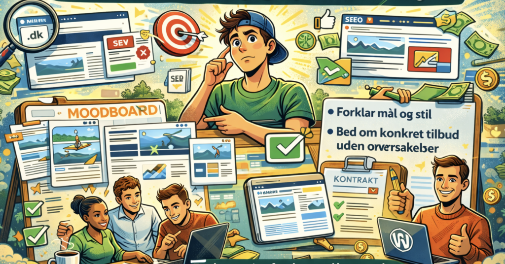 Sådan vælger du det rigtige hjemmeside designer